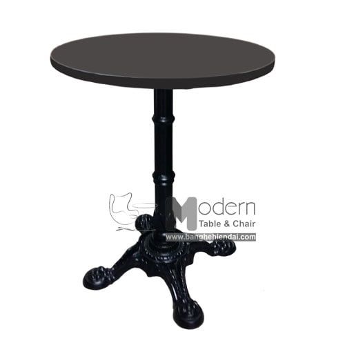 Bàn cafe-fastfood chân gang đúc TE1522-06