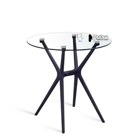 Bàn tiếp khách mặt kính cường lực 60cm TE1551-06G