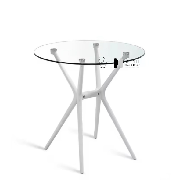 Bàn tiếp khách mặt kính cường lực 60cm TE1551-06G