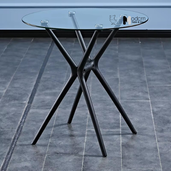 Bàn tiếp khách mặt kính cường lực 60cm TE1551-06G