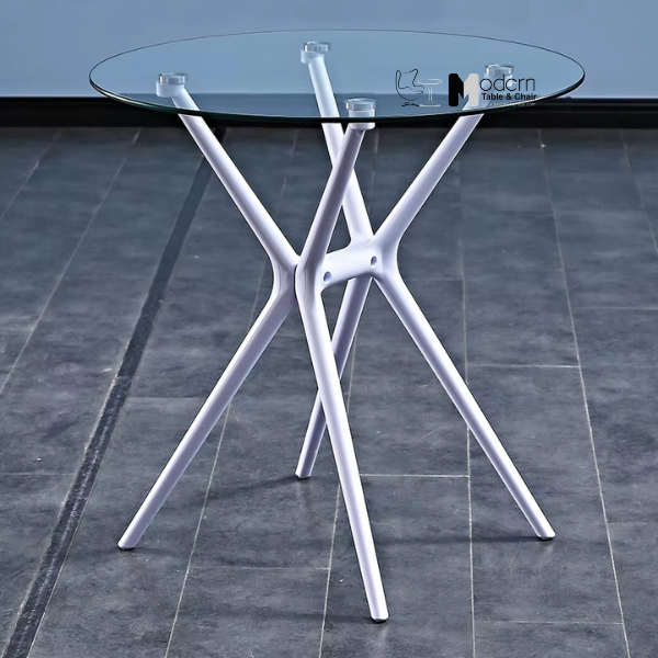 Bàn tiếp khách mặt kính cường lực 60cm TE1551-06G