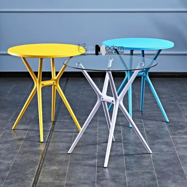 Bàn tiếp khách mặt kính cường lực 60cm TE1551-06G