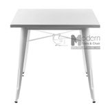Bàn ăn vuông thép ngoài trời TE TOLIX-08T