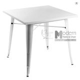 Bàn ăn vuông thép ngoài trời TE TOLIX-08T