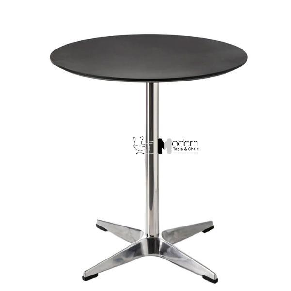 Bàn tròn D80cm tiếp khách cafe mặt gỗ TE1552-08W