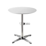 Bàn tròn D80cm tiếp khách cafe mặt gỗ TE1552-08W