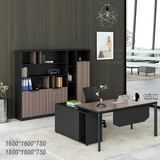 Bàn trưởng phòng 1m6 mặt gỗ MFC hiện đại TW2009-16W