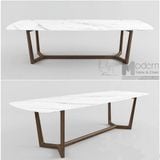 Bàn ăn  1m8 mặt đá vân mây Concorde 18