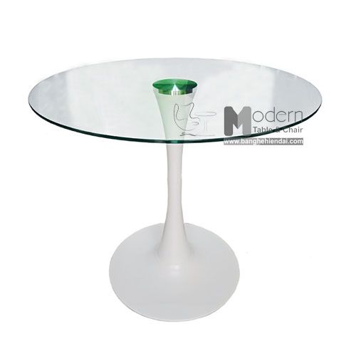 Bàn tiếp khách mặt kính 80 TE TULIP 2-08G Bàn tiếp khách mặt kính 80 TE TULIP 2-08G