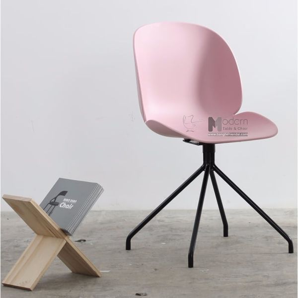 Ghế tiếp khách nhựa chân chụm Beetle 3-S