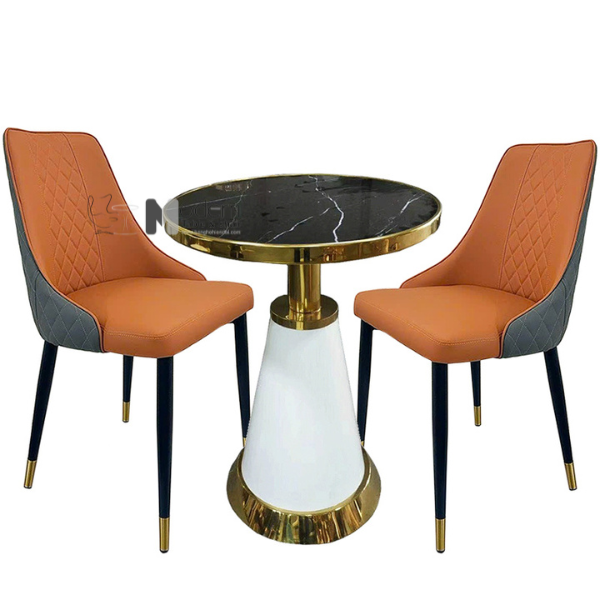 Ghế phòng ăn nệm chân sắt ECO 22C-P