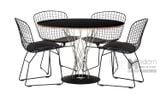 Ghế cafe thư giãn lưới sắt HARRY BERTOIA 2