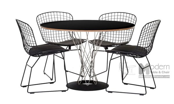 Ghế cafe thư giãn lưới sắt HARRY BERTOIA 2