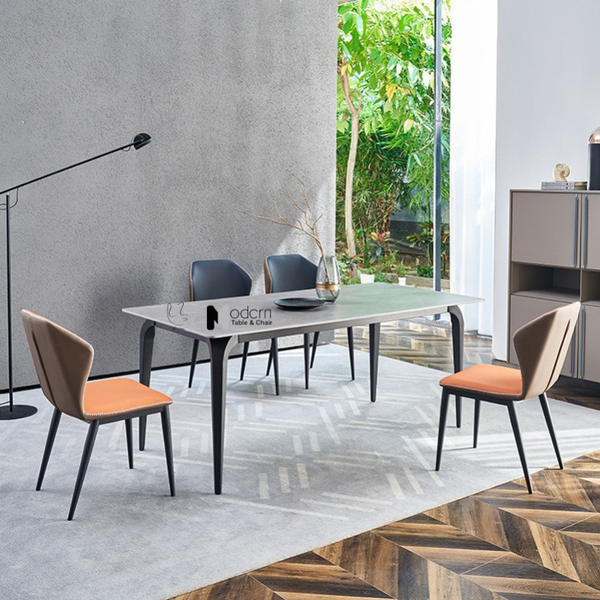 Bộ bàn phòng ăn chữ nhật 4 ghế TN1229-14E_ECO 4A-P