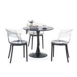 Ghế cafe fastfood thân nhựa PC lưng tựa CC1573-S