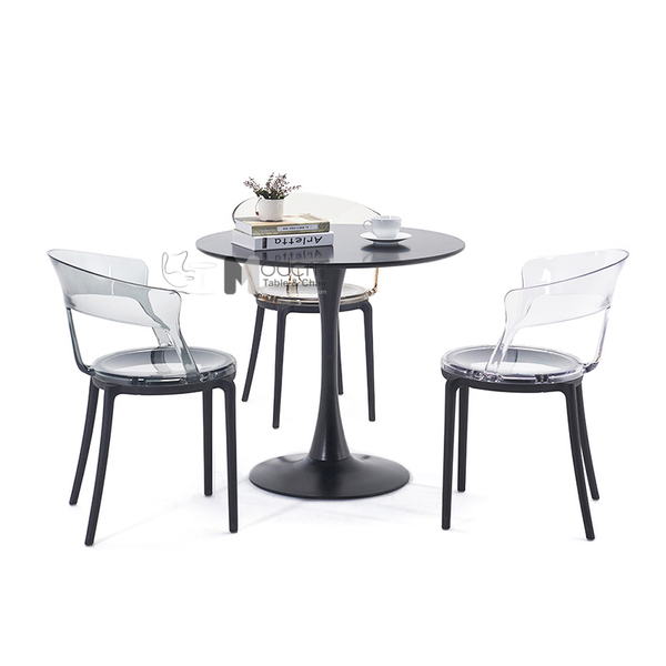 Ghế cafe fastfood thân nhựa PC lưng tựa CC1573-S