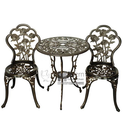 Bàn cafe nhôm đúc nhỏ gọn TE2008-60A