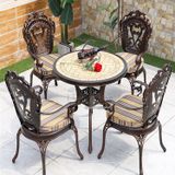 Bàn cafe  mặt đá 80 sân vườn TE2017-83A