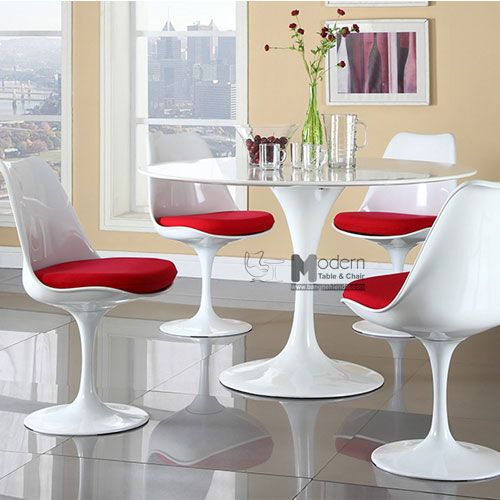 Bộ bàn 4 ghế tư vấn tiếp khách TE TULIP-08S_TULIP-P7