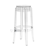 Ghế bar trong suốt không lưng CB Charles