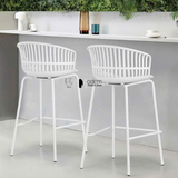 Ghế quầy bar ngoài trời thân nhựa CB Lisbon 75S