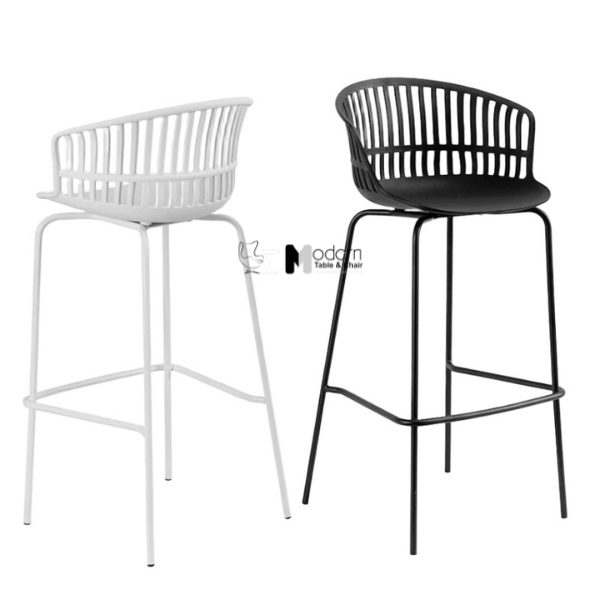 Ghế quầy bar ngoài trời thân nhựa CB Lisbon 75S
