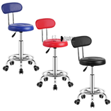 Ghế quầy thấp có lưng tựa nhiều màu CB2256-2PS