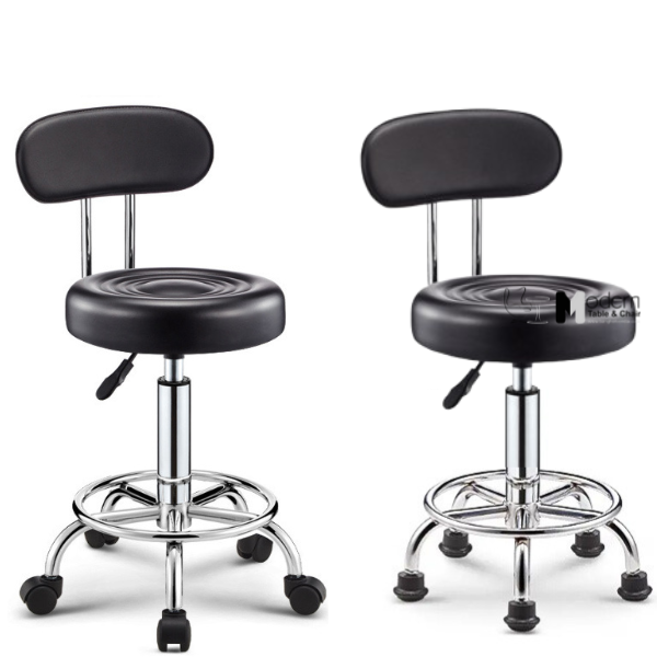 Ghế quầy thấp có lưng tựa nhiều màu CB2256-2PS