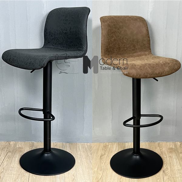 Ghế bar chân tăng giảm đen CB2280A-P