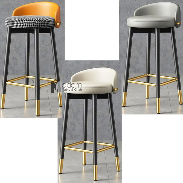 Ghế bar xoay lưng thấp CB2291C-P