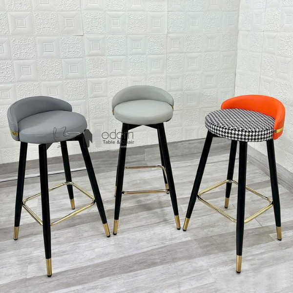 Ghế bar xoay lưng thấp CB2291C-P