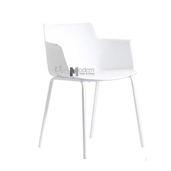 Bộ bàn mặt kính cường lực tròn 4 ghế tiếp khách hiện đại nhập khẩu