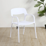 Ghế cafe nhựa đúc có tay CC1572-S