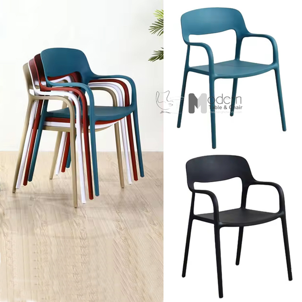 ghế cafe có tay nhiều màu giá rẻ CC1586-S