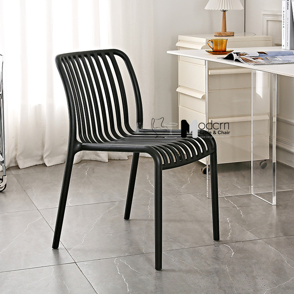 Ghế cafe nhựa đúc xếp chồng CC1580-S