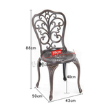 Ghế cafe hồ bơi ngoài trời cao cấp CC2023A