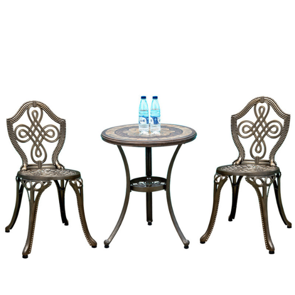 Ghế ăn ngoài vườn nhôm đúc CC2024A