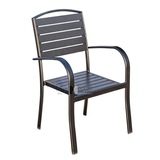 Bộ bàn ăn ngoài trời 4 ghế TE2035-140A_CC2028-A