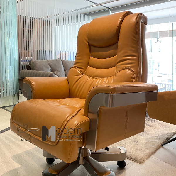 Ghế chủ tịch nệm da dày CD7124-P