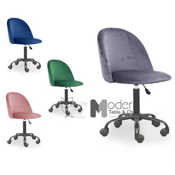 Ghế xoay có lưng nệm nhung CE1003-F