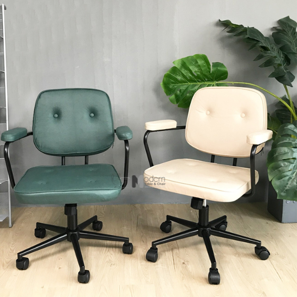 Ghế học bài có nệm giả vải CE1012-P