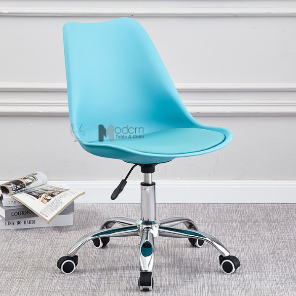 Ghế xoay nhỏ gọn chân thép CE4177-P