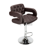 Ghế quầy bar nệm PVC có tay CB2142-P