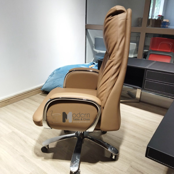 Ghế giám đốc nệm da thật CM4411-L