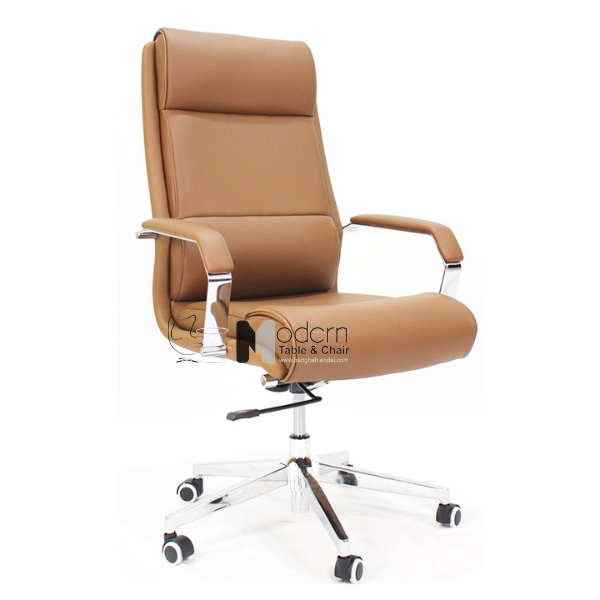 Ghế giám đốc nệm da hiện đại CM4417-P