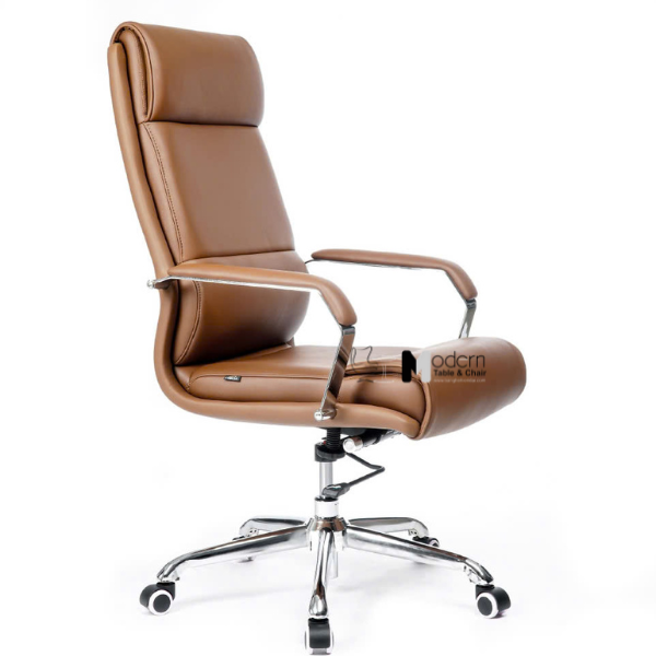 Ghế giám đốc nệm da hiện đại CM4417-P