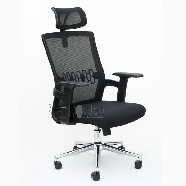 Ghế làm việc lưới có tựa đầu CM4508-M