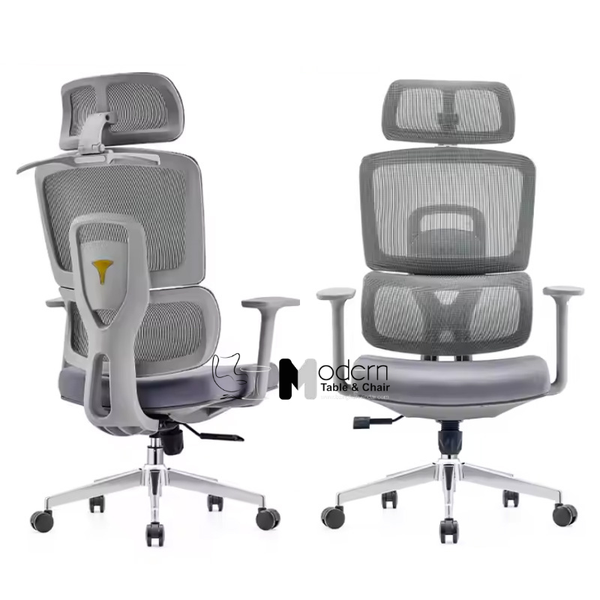 Ghế văn phòng lưng lưới cao có tựa đầu hiện đại CM4527-2M