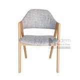 Ghế gỗ bọc vải COMPASS-F41