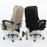 Ghế xoay nệm dày có gác chân CR4106-P